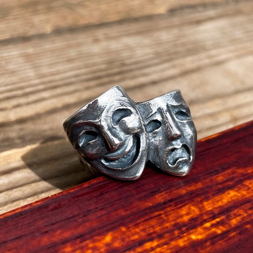 HEAVY MUSK RING TWO FACE