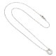 2020 Christmas Ridge Horseshoe Necklace - Silver w/CZ