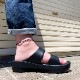 MEMENTO MORI WAXCODE ANKLET PINK SILVER