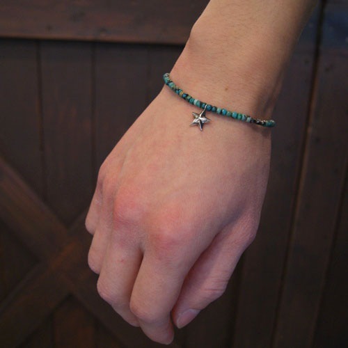 NEW MILITARY STAR TURQUOISE BRACELET