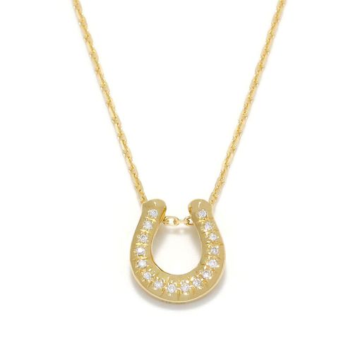 2020 Christmas Ridge Horseshoe Necklace - K18Yellow Gold w/Diamond