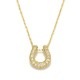 2020 Christmas Ridge Horseshoe Necklace - K18Yellow Gold w/Diamond
