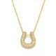 2020 Christmas Ridge Horseshoe Necklace - K18Yellow Gold w/Diamond