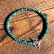 �ǲ��LOVE SONG�˥��Ρ��ޥ���湯�󤵤����ѥ�ǥ� MINI TURQUOISE BEADS BRACELET2