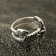 W-LARGE ARROW LARGE STAR FREE RING