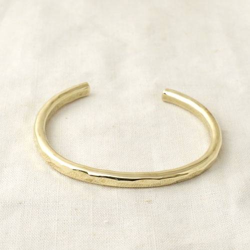 MARU TATAKI SIMPLE BRACELET BRASS