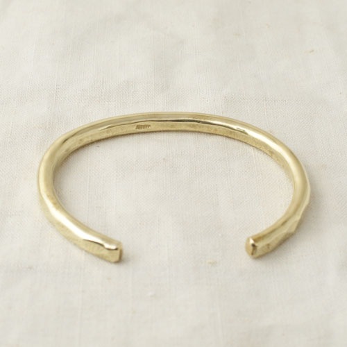 MARU TATAKI SIMPLE BRACELET BRASS