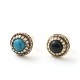 NAVAJO STONE PIERCE GOLD