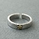 K18 GOLD STAR STUDS RING