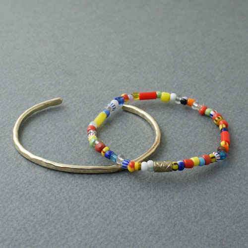 BRASS BEADS BRACELET  CRAZY