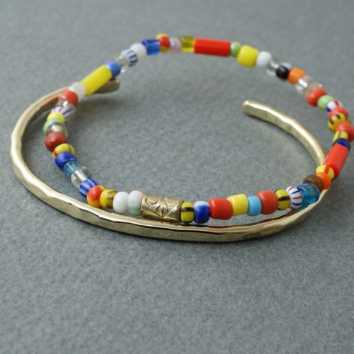 BRASS BEADS BRACELET  CRAZY