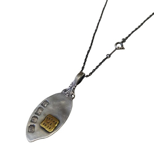 VANTIQUEMESSAGE SPOON NECKLACE