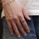 MUSK RING TWO FACE SMALL