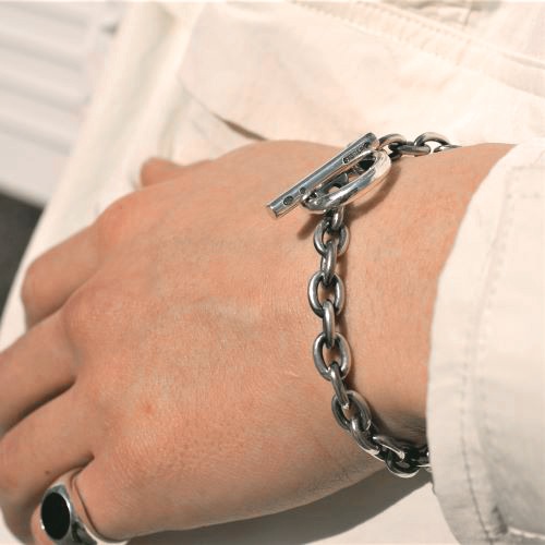 HEAVY AZUKI CHAIN BRACELET