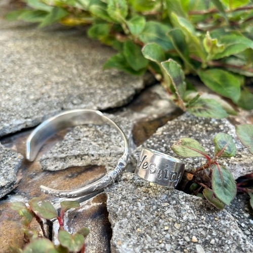 VANTIQUE��MESSAGE RING / destiny