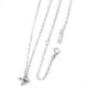 SILVER STAR CROSS NECKLACE 2