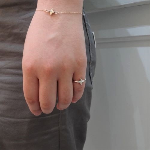 STAR CROSS RING SV
