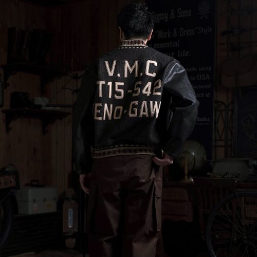 GYPSY&SONS VMC TWO-TONE B/CLOTH SPORTS JK