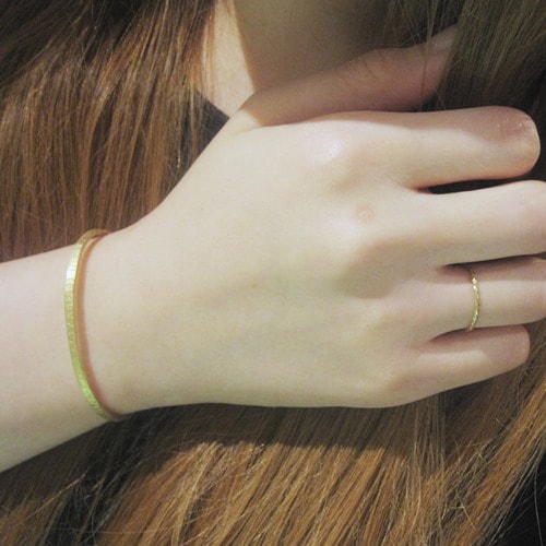 CUT COIN BRACELET / G