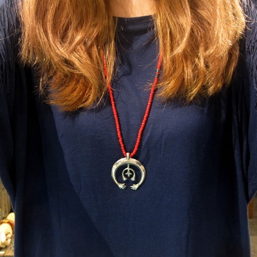 NAJA NATIVE BEADS NECKLACE / WH