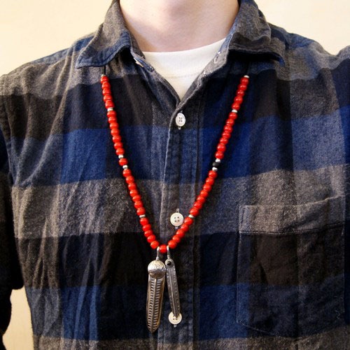 FEATHER COIN CHOKER SET