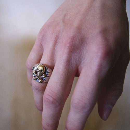MEXICAN SKULL RING