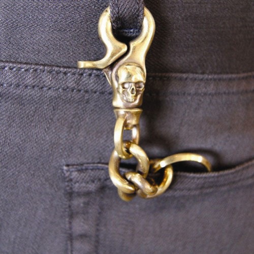 HEAVY SKULL KEY-FOB