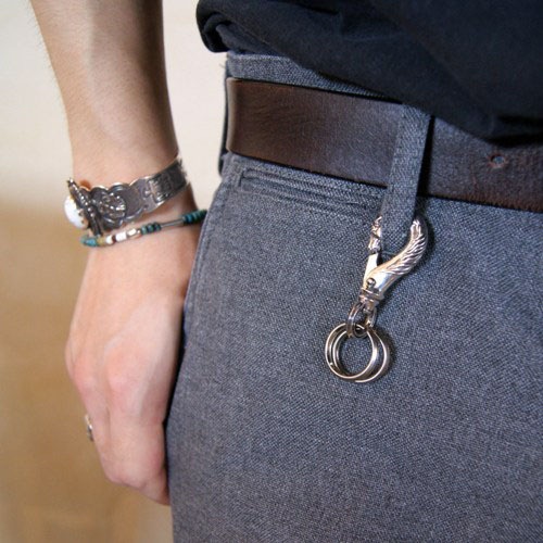 HORSE KEY HOOK M/Silver