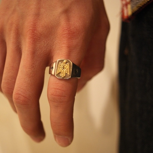 ���Ρ��ޥ��ܹ�ϡ�������ѥ�ǥ� PHOENIX 18K RING