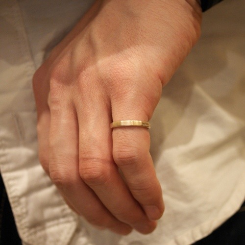 WAVE 10K SLENDER RING