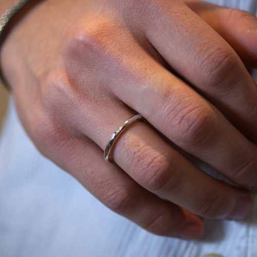SIMPLE SILVER DIA RING����ƣ�򤵤����ѥ�ǥ�