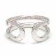 Double Horseshoe Ring - Silver