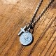 MEDAI & CROSS SET NECKLACE ALL SV