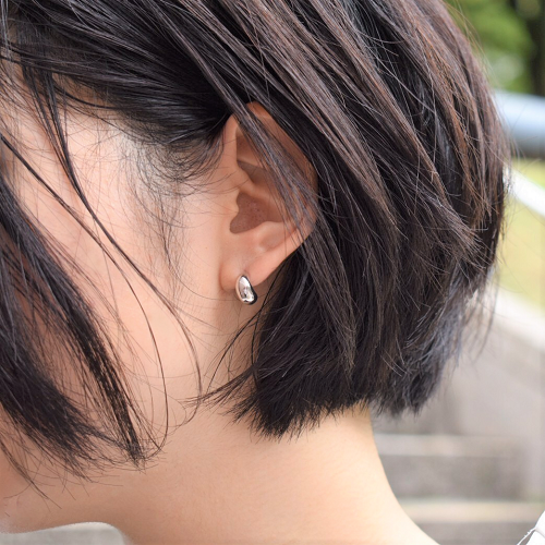 P201 SET SILVER925 WATER DROP PIERCE����Ȫ�����������ѥ�ǥ�