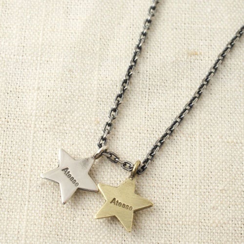 NEW MILITARY STAR W NECKLACE