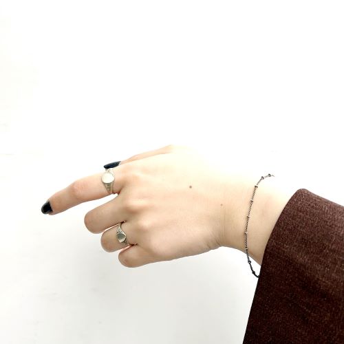 VANTIQUE BEADS CHAIN BRACELET