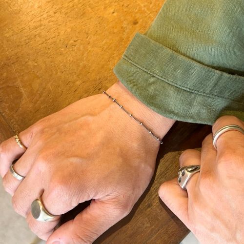 VANTIQUE BEADS CHAIN BRACELET