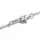 Silver Square Cable Chain 1.6mm