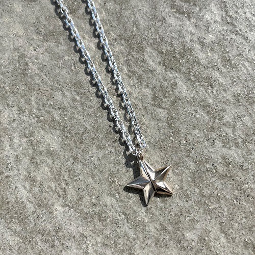 NEW MILITARY STAR SV&K10 NECKLACE