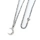 HAWAIIAN JEWELRY MOON NECKLACE