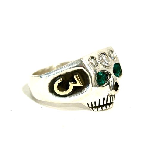 CG LIMITED JIMSKULL RING JOHNNY DEPP OLD STYLE/�������