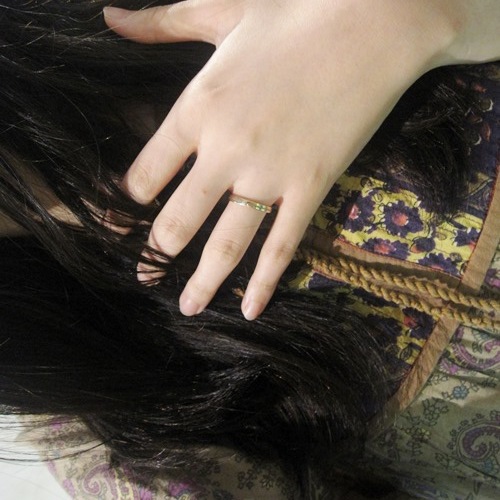 MILGRAIN GOLD RING