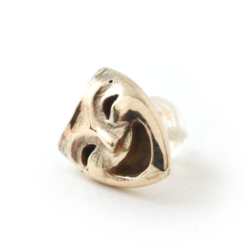 TWO FACE PIERCE GOLD LAUGH