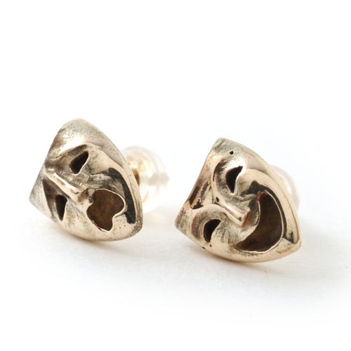 TWO FACE PIERCE GOLD LAUGH