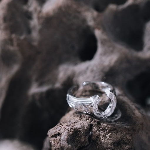 ���Ρ��ޥ��ܹ�ϡ�������ѥ�ǥ� HAWAIIAN JEWELRY HORSESHOE RING