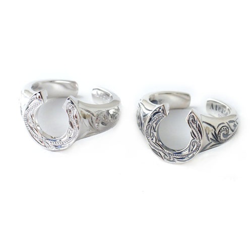 ���Ρ��ޥ��ܹ�ϡ�������ѥ�ǥ� HAWAIIAN JEWELRY HORSESHOE RING