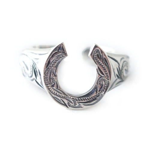���Ρ��ޥ��ܹ�ϡ�������ѥ�ǥ� HAWAIIAN JEWELRY HORSESHOE RING