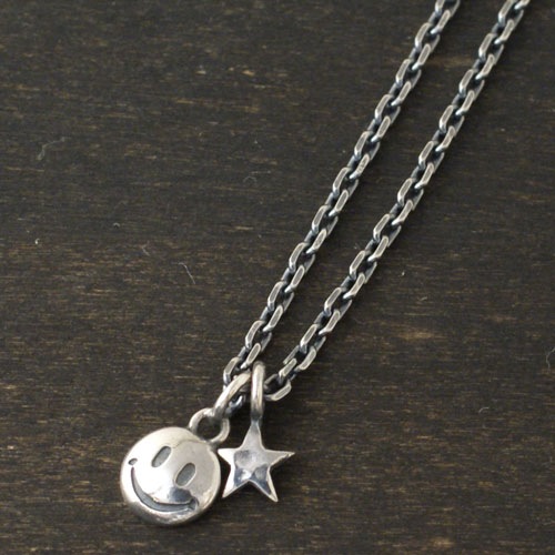 SMILE & STAR NECKLACE S