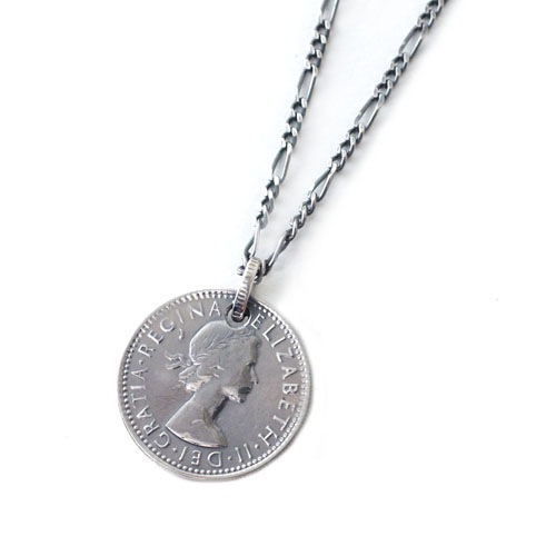 6PENCE NECKLACE SV SnowMan