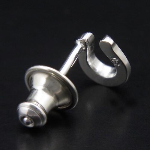 Horseshoe Pierce - Silver